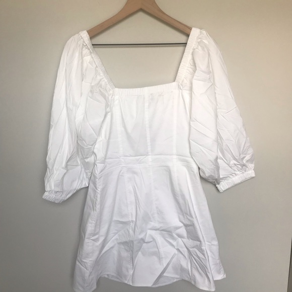 Danielle Bernstein Puff Sleeve Dress NWT - Picture 4 of 5